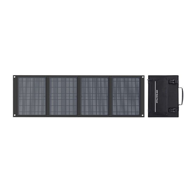 40W Portable Monocrystalline Foldable Solar Panel Charger with 23% Efficiency