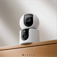 Sécurité Intérieure Intelligente C300, Résolution HD, Vision Nocturne, Détection Humaine par IA, Audio Bidirectionnel