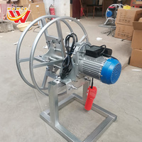 Enrouleur de câble électrique 1500W 220V 380V Tambour de câble motorisé personnalisable en option