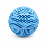 Ballon de basket miniature en plastique imprimé en 3D, taille 3, jouet pour enfants, jeu de plein air, ballon de sport pour enfants, cadeau