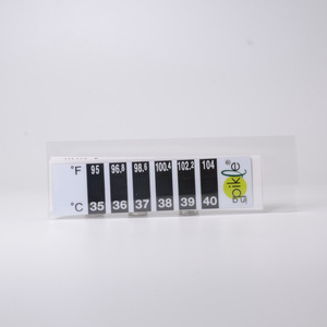 Tira Termométrica Adhesiva para la Frente, Sensible al Calor, para Medir la Fiebre - Product Image 1