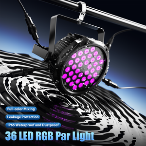 Ip65 36led <span class=keywords><strong>Dmx</strong></span> Control <span class=keywords><strong>Led</strong></span> Par Kan Verlichting Buiten Podium Concert Bruiloft Verlichting Waterdicht <span class=keywords><strong>Rgb</strong></span> <span class=keywords><strong>3</strong></span> In 1 <span class=keywords><strong>Led</strong></span> Par Licht - Product Image 3