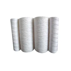 20 Inch 1 Micron Pp Waxed String Wound Filter Cartridge Cotton String Wound Filter