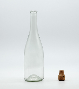 Fábrica al por mayor de moda etiqueta personalizada varias capacidades <span class=keywords><strong>botella</strong></span> de vidrio de whisky vacía con tapón de vino de corcho para bebida de whisky - Product Image 3
