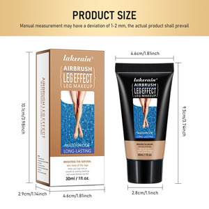 Correcteur de Maquillage pour Jambes <span class=keywords><strong>3</strong></span> Couleurs Lakerain – Imperméable, Longue Tenue, Unifie le Teint, Crème Corporelle Fond de Teint Cosmétique pour Jambes Noircies - Product Image 5