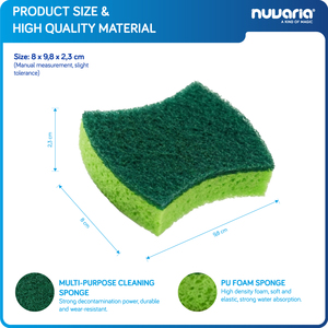 Spugna Ergonomica a Doppio Strato Multiuso per Pulizia - Product Image 3