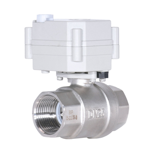 บอลวาล์วแบบมีมอเตอร์ Nalisha FH-MO/S Ss304ทองเหลือง2ทางตัวกระตุ้นไฟฟ้า12V-220V DN15-DN20 OEM 375-725 PSI - Product Image 4