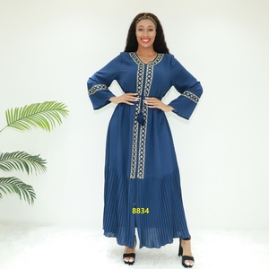 Abito africano manica <span class=keywords><strong>a</strong></span> <span class=keywords><strong>palloncino</strong></span> abaya AY moda 8834 Cameroon abbigliamento da donna - Product Image 6