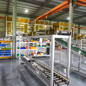 กลไกยกแบบมอเตอร์สำหรับการปรับความสูงในแนวตั้งอย่างมีประสิทธิภาพในกระบวนการจัดการวัสดุอัตโนมัติ - Product Image 1