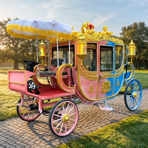 Fabricant de calèches royales électriques de luxe à quatre roues pour le tourisme, calèche électrique à vendre - Product Image 3