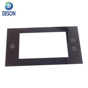 Deson design personalizzato stampa nero trasparente trasparente acrilico plexi vetro touch display pannello di controllo frontale - Product Image 2