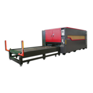 Industriële zware bedrijfslaser snijmachine SD F3015DH 6000W, volledig ingesloten, met Raytools Raycus CNC servomotor - Product Image 6