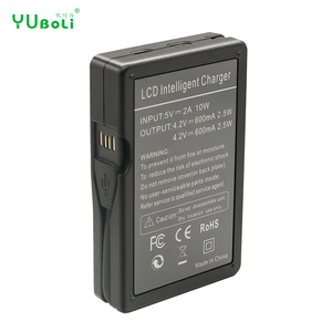 <span class=keywords><strong>Chargeur</strong></span> double USB LCD YUBOLi AZ16-1 AZ161, <span class=keywords><strong>chargeur</strong></span> de <span class=keywords><strong>batterie</strong></span> portable pour caméra AZ16-1, pour caméra d'<span class=keywords><strong>action</strong></span> sportive Xiaomi Yi 4K - Product Image 6