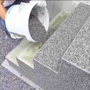 Pintura Epóxica Metálica Decorativa para Pisos de Terrazo y Granito, con Escamas de Resina Epóxica de Colores, para Construcción, Certificada ISO9001 - Product Image 1
