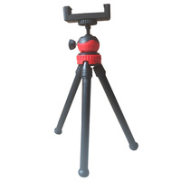 Trépied flexible intelligent Octopus Selfie pour téléphone, support en aluminium pour appareil photo, projecteur, stabilisateur de cardan portable pour extérieur et bureau
