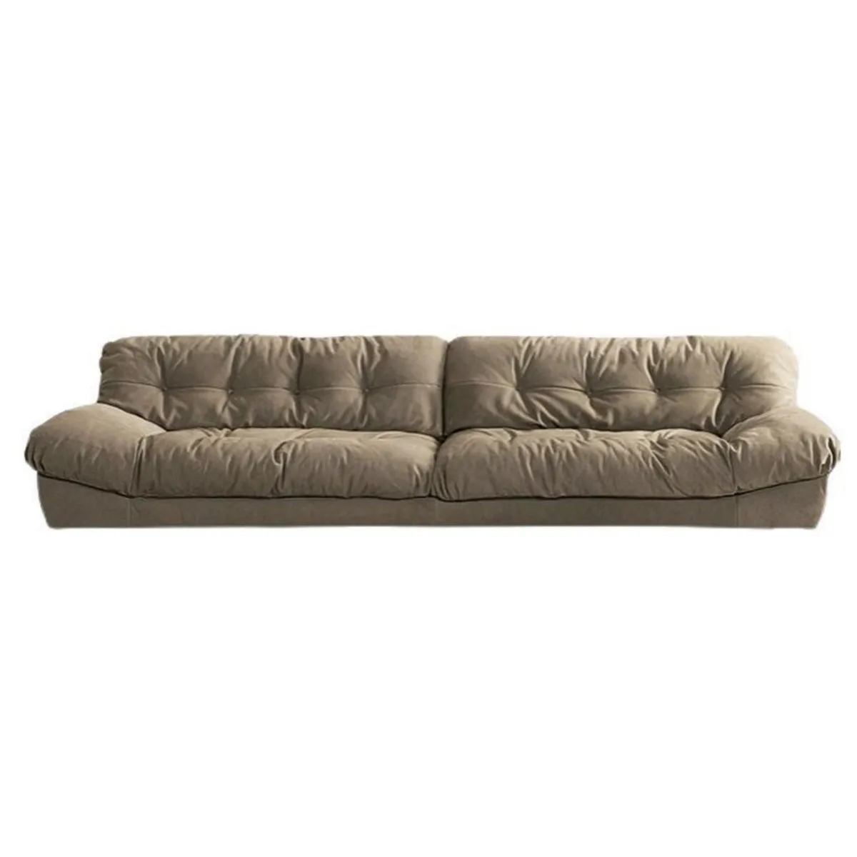 Desain Baru Mode Modern Tiga Dudukan Sofa Set Furnitur Ruang Tamu Sofa Kain Minimalis