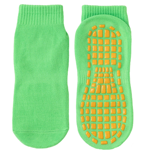 Logotipo personalizado Rendimiento Grip Calcetines Yoga Calcetines Antideslizante Trampolín Grip Calcetines - Product Image 5