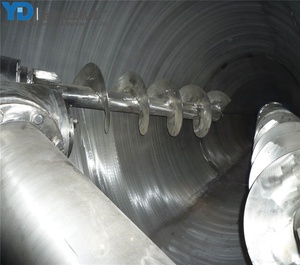 Mezclador de cinta serie <span class=keywords><strong>DSH</strong></span> de acero inoxidable SS304 con bomba y caja de engranajes para productos químicos, alimentos y plásticos, alta capacidad, larga vida útil - Product Image 6