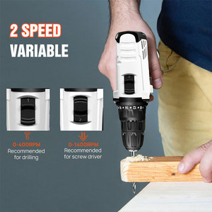Perceuse-visseuse électrique sans fil Podofo 12V 23 pièces, alimentée par batterie, portable pour la maison, le jardin, le bois, vitesse variable, vente en gros - Product Image 5