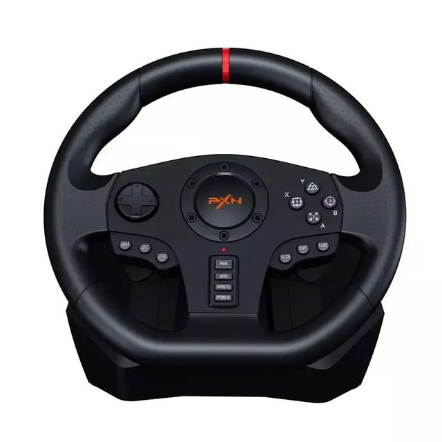 PXN-V900 Vibration Feedback for PS4 Game Steering Wheel for PC PS3 Xbox One Switch With Dual Pedals