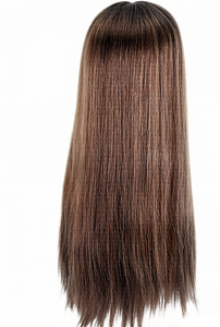<span class=keywords><strong>Pelucas</strong></span> Médicas de Cabello Virgen Personalizadas, Completamente Hechas a Mano, Sin Pegamento, <span class=keywords><strong>con</strong></span> Frente de Encaje Transparente HD y Base de Seda, <span class=keywords><strong>para</strong></span> <span class=keywords><strong>Mujeres</strong></span> <span class=keywords><strong>con</strong></span> <span class=keywords><strong>Alopecia</strong></span> - Product Image 6