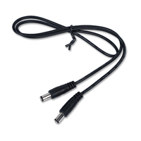 Kabel Daya DC 5.5*2.1mm Pabrik Cina, Kabel DC 5521 Male to Male Jack 5.5 2.1