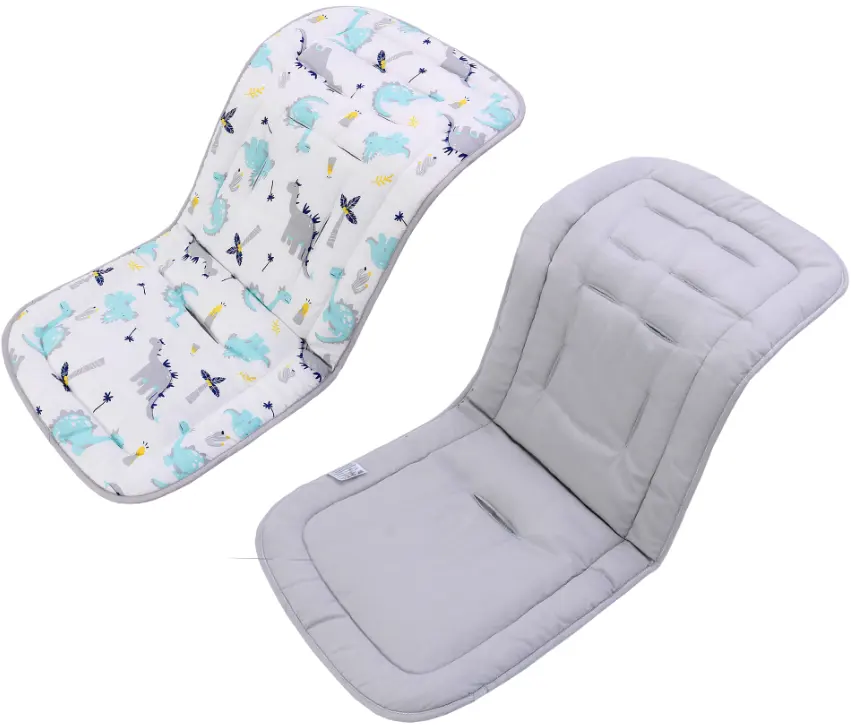 Almohadillas de algodón para cochecito de bebé, venta al por mayor, forro para asiento de cochecito de bebé, cojín barato para 4 estaciones