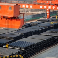 Fournisseur d'usine chinois de tubes ronds en fonte ductile, prix des tuyaux en fonte noire
