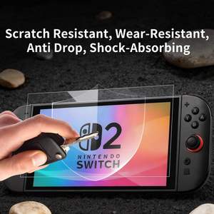 Protection d'écran AR de qualité optique pour Nintendo Switch 2, film anti-reflet ultra-clair, anti-éblouissement, fourni par l'usine OEM ODM - Product Image 3