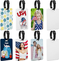 Étiquette à bagages en silicone personnalisée avec logo en gros, différentes formes, design Etiqueta De Maleta pour cadeaux promotionnels