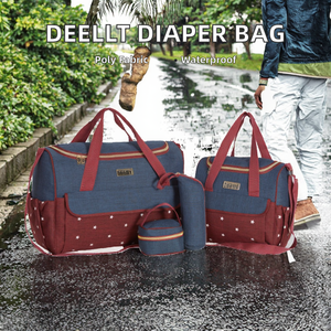 폴리 에스터로 만든 소년과 소녀를위한 도매 엄마 여행 기저귀 가방 방수 기저귀 주최자 - Product Image 5