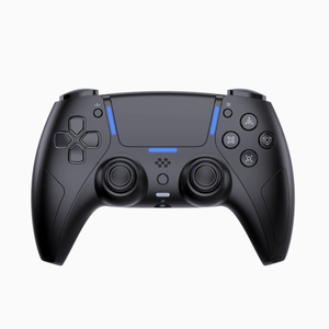 Nouvelle manette <span class=keywords><strong>de</strong></span> jeu sans fil pour <span class=keywords><strong>PS5</strong></span> avec barre lumineuse LED, haut-parleur, microphone, pavé tactile, gyroscope six axes et double vibration - Product Image 1