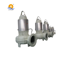 Pompe submersible verticale pour eaux usées avec broyeur intégré en acier inoxydable 304 316 316L pour le contrôle de la température