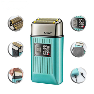 Rasoir électrique à double lame V-357, tondeuse professionnelle haute vitesse pour le visage et la barbe, kit de toilettage sans fil pour hommes - Product Image 1