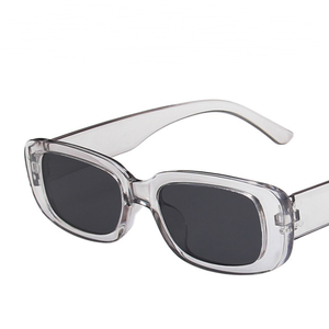 Lunettes de soleil rétro, lunettes de conduite, lunettes de soleil carrées à monture étroite, lunettes à monture neutre - Product Image 2
