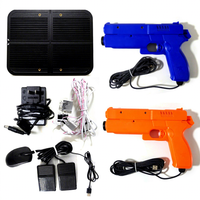 Kit PC pour pistolet de tir arcade WK Light Gun avec alimentation, deux pistolets, carte IO filaire, simulateur de jeu de tir, boîtier et pièces de rechange