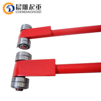 Outils de levage pour déplacer le pied-de-biche de rouleau de cargaison 3-5T carton en acier