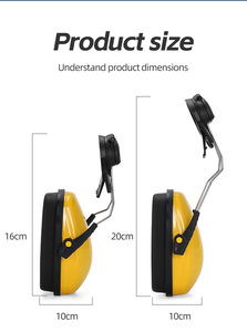 <span class=keywords><strong>Casque</strong></span> anti-<span class=keywords><strong>bruit</strong></span> monté sur <span class=keywords><strong>casque</strong></span>, protège-oreilles attachables, réduction du <span class=keywords><strong>bruit</strong></span>, protection auditive pour <span class=keywords><strong>chantier</strong></span> - Product Image 2