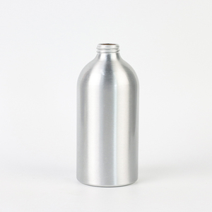 Biểu Tượng Tùy Chỉnh Nhôm Chai 500Ml 1L Bạc Chai Refillable Cho Dầu Gội Điều Hòa Cơ Thể Rửa Số Lượng Lớn Bán - Product Image 4