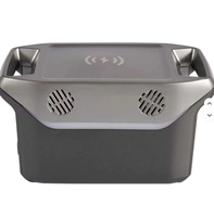 Station d'alimentation portable 500W, batterie LiFePO4, générateur solaire à onde sinusoïdale pure, sortie AC/DC, pour camping en extérieur, maison, secours d'urgence