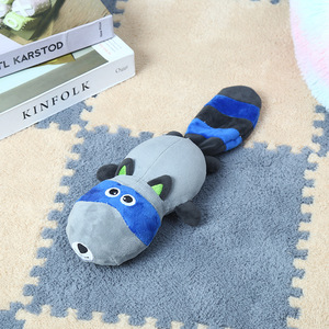 Hot Sale Soft Dog Factory Direct Supplier Custom <b>Plush</b> Interactive Toy Good Quality fox Squirrel Raccoon Dog Pet Toy - Product Image 4