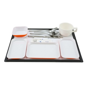 <span class=keywords><strong>FS</strong></span>-bandeja Rectangular para comida, juego de vajilla brillante - Product Image 5