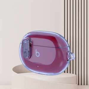 Funda protectora transparente para auriculares duros de PC para <span class=keywords><strong>beats</strong></span> Studio <span class=keywords><strong>buds</strong></span> +/para <span class=keywords><strong>beats</strong></span> Studio <span class=keywords><strong>buds</strong></span>, funda anticaída para auriculares - Product Image 2