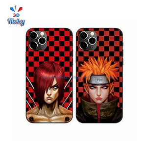 Ricky <span class=keywords><strong>3D</strong></span> Anime trường hợp điện thoại-Tùy chỉnh nhựa thủ công trang trí điện thoại với hiệu ứng thấu kính cho bộ sưu tập - Product Image 3