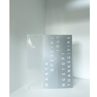 Gran oferta PP Clear A4 Pockets Display Book Office Document Presentation Carpeta de archivo extraíble con caja de PP