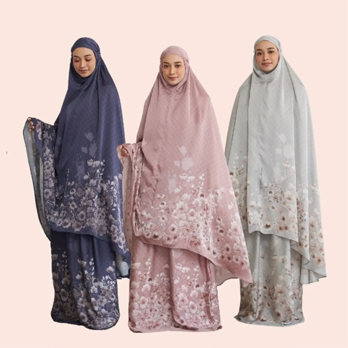 여성 이슬람 의류 기도 의류 이슬람 2 pc 세트 면 폴리 에스테르 jilbab abaya 이슬람 드레스 겸손한 키마르 히잡 아바야