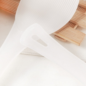 Rice Cooker Rice Scoop Thickened Non Stick Plastic Semi Transparent Large Kitchen Spoon For Serving Rice - Product Image 4