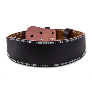 2025 <b>Drop</b> Ship Fitness <b>Back</b> Support Squat Weight Custom Logo Leather Lifting Squats Weightlifting Powerlifting Lever Gym Belt - Product Image 4