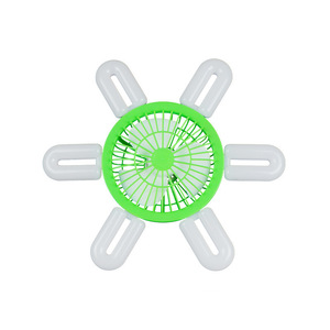 <span class=keywords><strong>Ventilateur</strong></span> de plafond pliant en plastique LED transfrontalier 6 feuilles 3 vitesses à intensité variable <span class=keywords><strong>Super</strong></span> lumineux pour chambre salon cuisine - Product Image 5