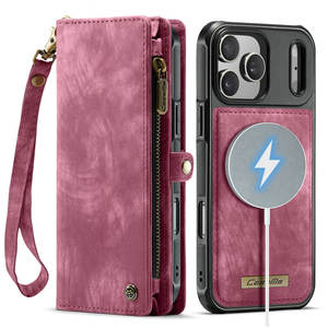 Étui CaseMe pour <span class=keywords><strong>iPhone</strong></span> 17 Pro Max en cuir PU, portefeuille avec porte-cartes, pochette pour <span class=keywords><strong>iPhone</strong></span> 17 15 14 13 12 Pro Max 7 <span class=keywords><strong>8</strong></span> <span class=keywords><strong>Plus</strong></span> - Product Image 1